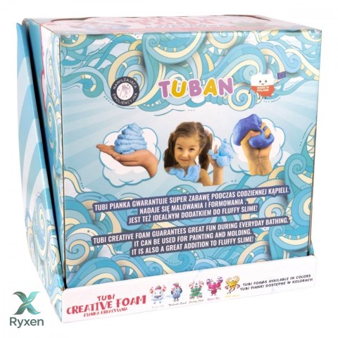 Pianki tubi mix 200 ml display 15 sztuk TUBAN