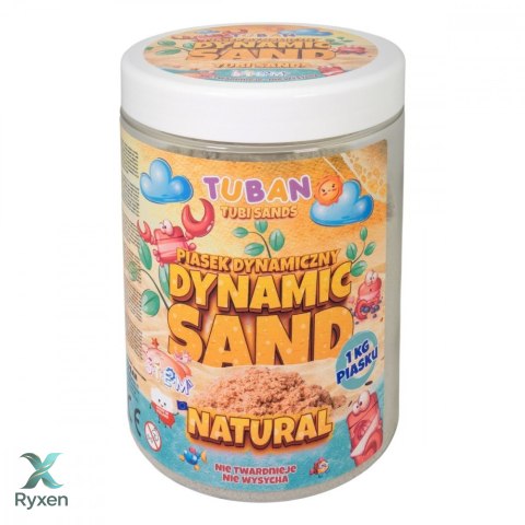 Piasek dynamiczny 1kg naturalny TUBAN