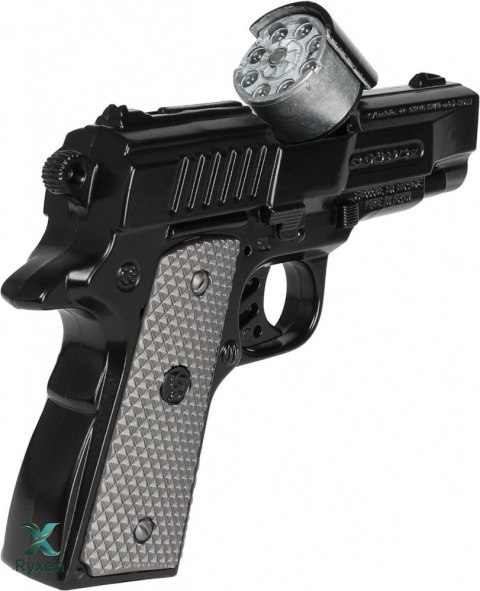 Pistolet policyjny metalowy 8 naboi gonher PULIO