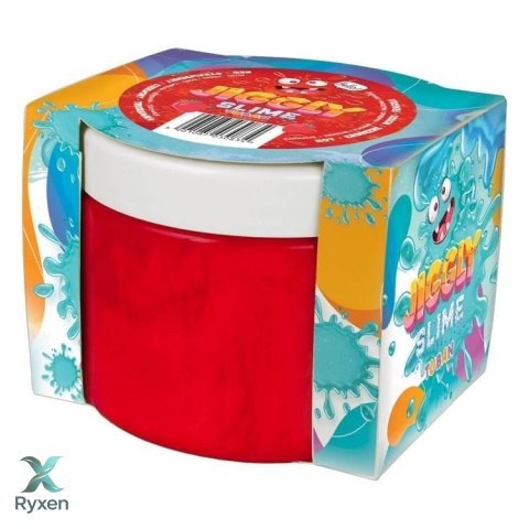 Slime jiggly - czerwony truskawka 500g TUBAN