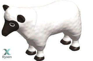 Zestaw malblo magnetic mini zwierzęta z gospodarstwa MALIK