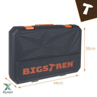 Zestaw narzędzi w walizce 168el. Bigstren 26475 BIGSTREN