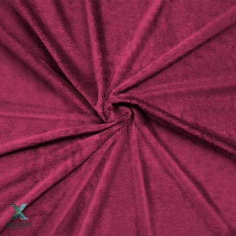 Koc polarowy 150x200 cm TEESA - amarantowy Teesa