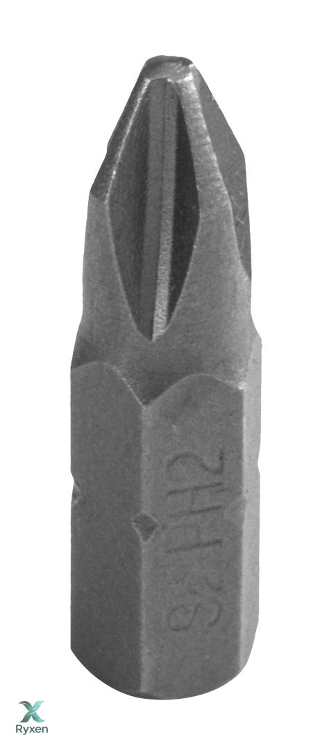 Końcówki wkrętakowe PH2 x 25 mm, 100 szt. GRAPHITE