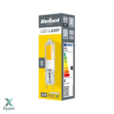 Lampa LED Rebel G9 4W, 4000K, 230V Rebel