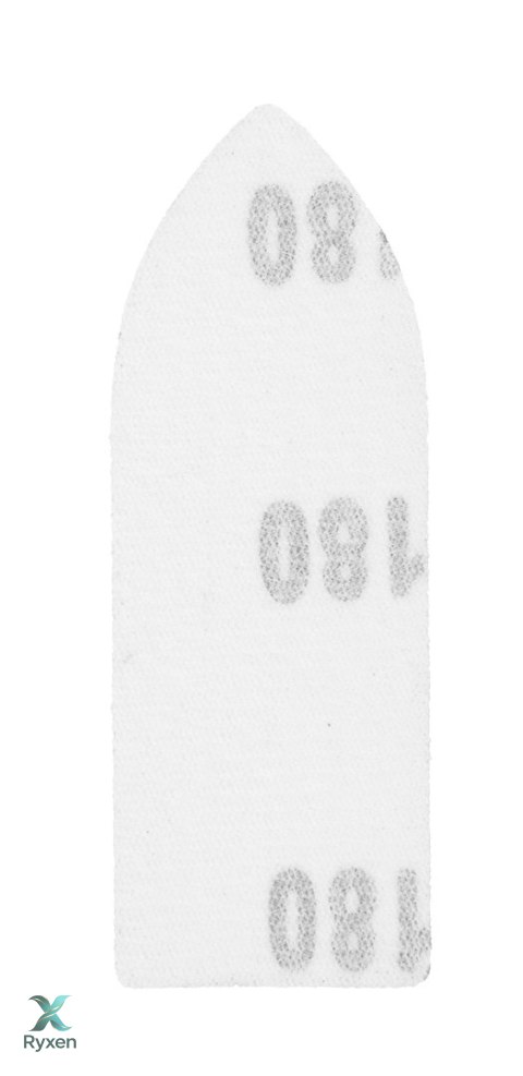 Papier ścierny na rzep delta 32 x 92 mm, K60, K100, K180, zestaw 15 szt. GRAPHITE