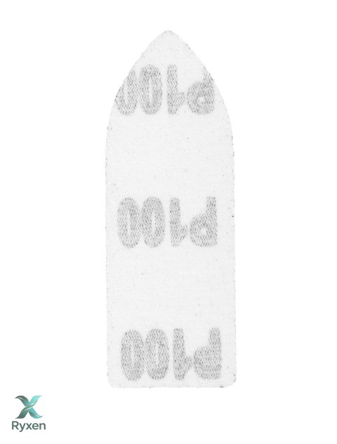 Papier ścierny na rzep delta 32 x 92 mm, K60, K100, K180, zestaw 15 szt. GRAPHITE