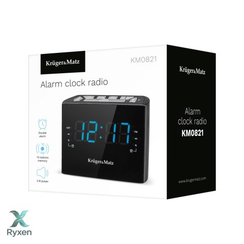 Radiobudzik Kruger&Matz model KM0821 Kruger&Matz