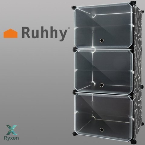 Regał modułowy na buty - 6 poziomów RUHHY