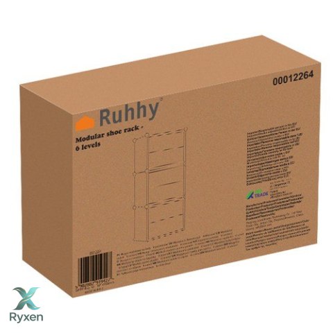 Regał modułowy na buty - 6 poziomów RUHHY