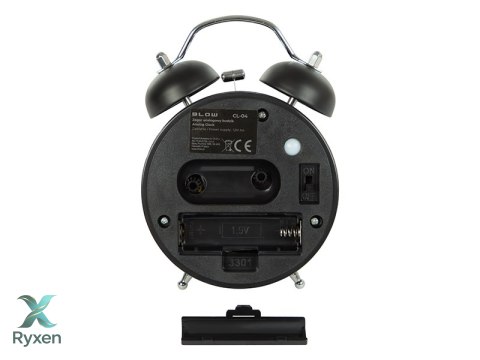 50-348# Zegar analogowy budzik klasyczny blow cl-04` Blow