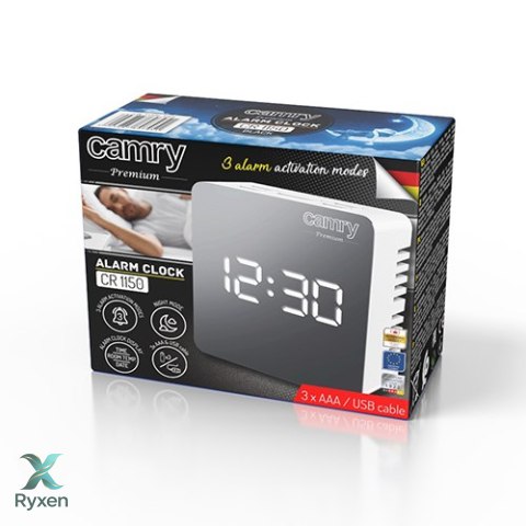 CR 1150 white Budzik led CAMRY