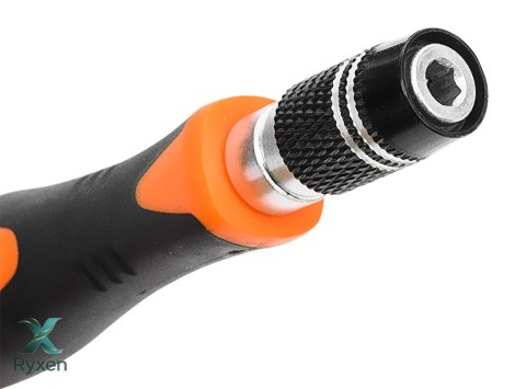 Końcówki wkrętakowe precyzyjne z uchwytem 45 szt. NEO TOOLS