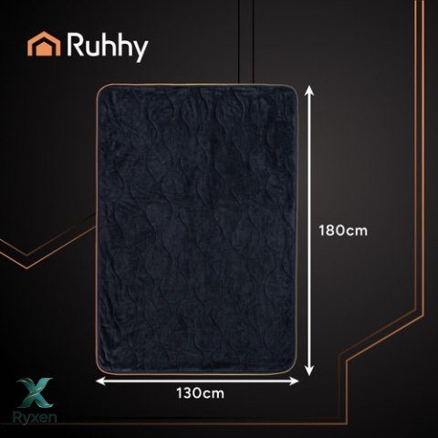 Mata- koc elektryczny 180x130cm Ruhhy 26202 RUHHY