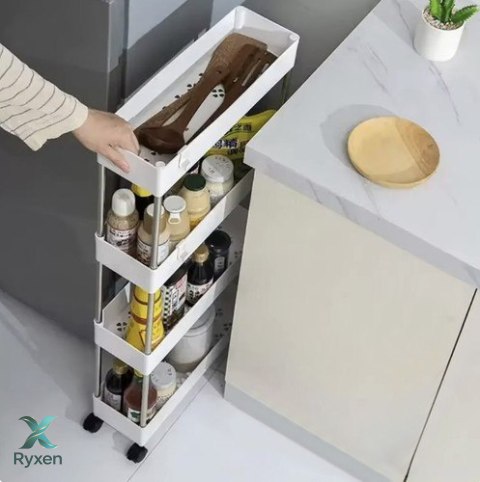 Półka kuchenna / łazienkowa na kółkach Ruhhy 24291 RUHHY