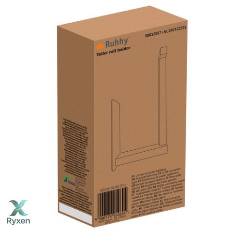 Uchwyt na papier toaletowy Ruhhy 25067 RUHHY