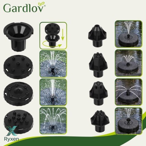 Fontanna solarna ogrodowa LED Gardlov 23227 GARDLOV