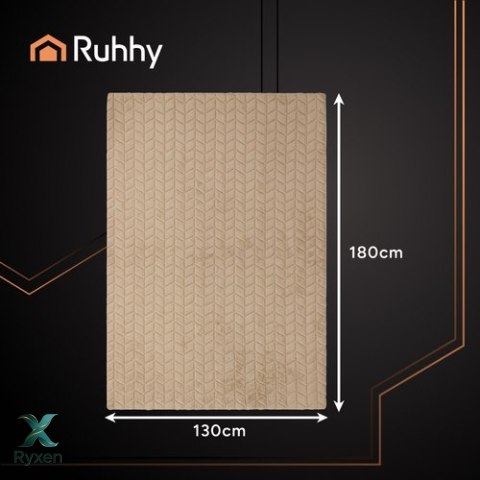 Mata- koc elektryczny 180x130cm beżowy Ruhhy 26224 RUHHY
