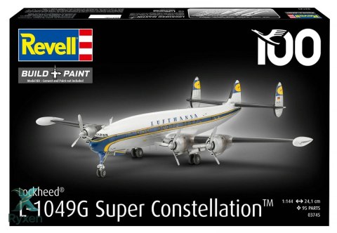 Model plastikowy lockheed l.1049g super constellation lufthansa REVELL