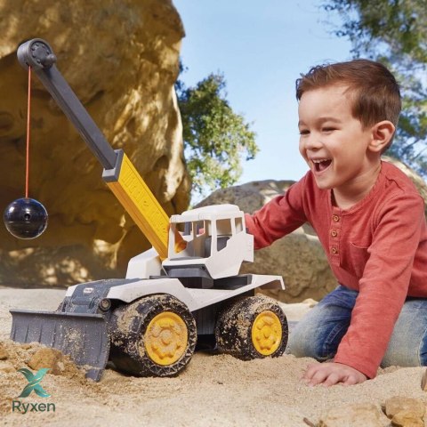Pojazd dirt diggers pług z kulą do burzenia LITTLE TIKES
