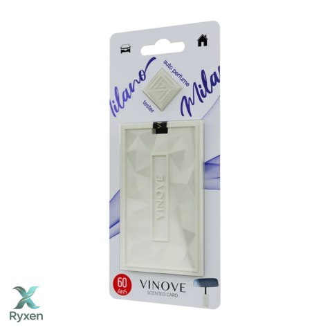 Vinove zawieszka zapachowa do samochodu milano modern wood scented card VINOVE