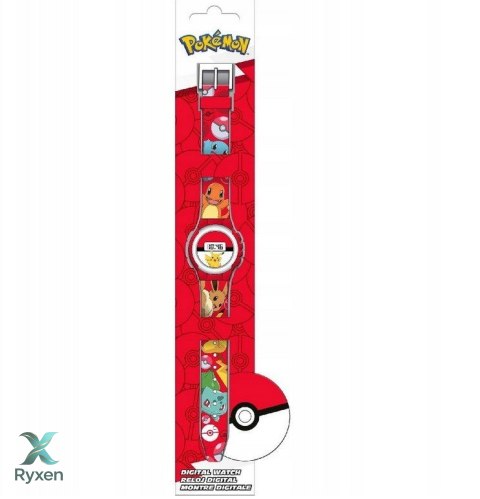 Zegarek cyfrowy pokemon KIDS EUROSWAN