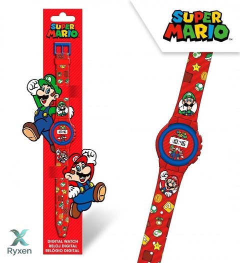 Zegarek cyfrowy super mario KIDS EUROSWAN