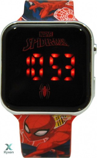 Zegarek led z kalendarzem spiderman KIDS EUROSWAN
