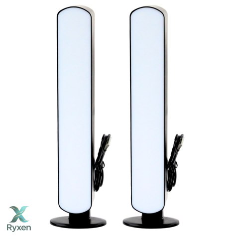 Zestaw Lampy Ambient RGB LED Gamingowe na Biurko Pilot 2 szt. LEAN