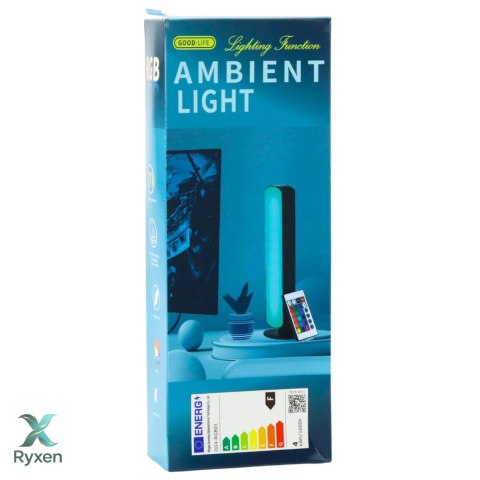 Zestaw Lampy Ambient RGB LED Gamingowe na Biurko Pilot 2 szt. LEAN
