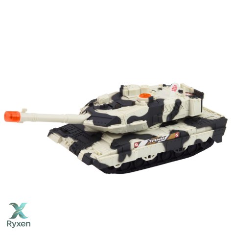 Zestaw Militarny Wojskowy Helikopter Czołg Poduszkowiec Żołnierz Baza LEAN TOYS