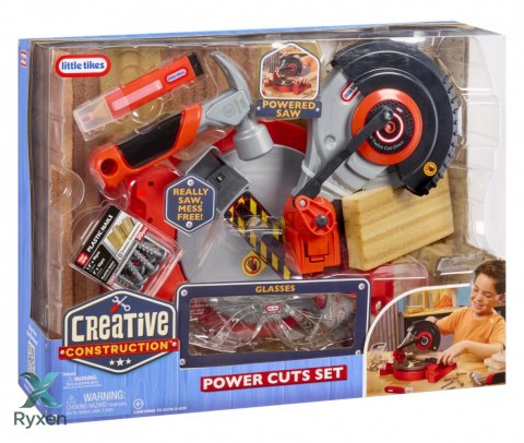 Zestaw creative construction - przecinarka LITTLE TIKES