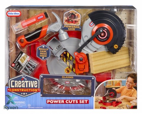 Zestaw creative construction - przecinarka LITTLE TIKES
