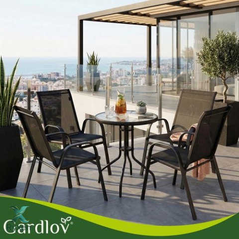 Zestaw krzeseł ogrodowych- 4szt. Gardlov GARDLOV