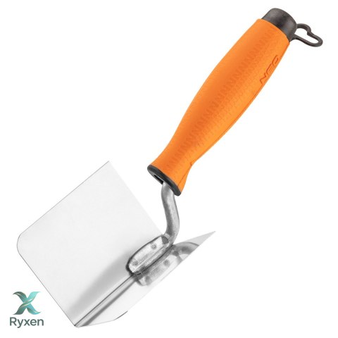 Kielnia sztukatorska kątowa, wewnętrzna, 80 mm, uchwyt dwumateriałowy NEO TOOLS