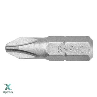 Końcówki wkrętakowe PH2 x 25 mm, 20 szt. GRAPHITE