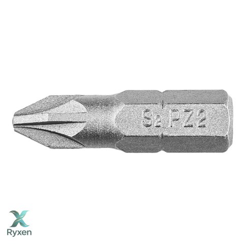 Końcówki wkrętakowe PZ2 x 25 mm, 20 szt. GRAPHITE