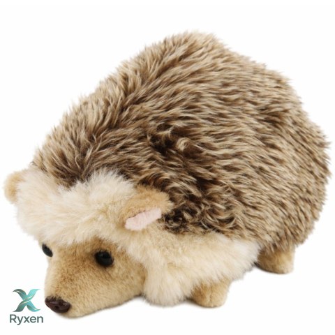 Pluszowa Maskotka Przytulanka Miękki Jeżyk Brązowy 16cm LEAN TOYS