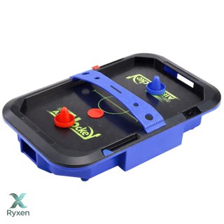 Stół Air Hockey Stołowy Gra Zręcznościowa Dla Dzieci Krążki 43x26 cm LEAN TOYS