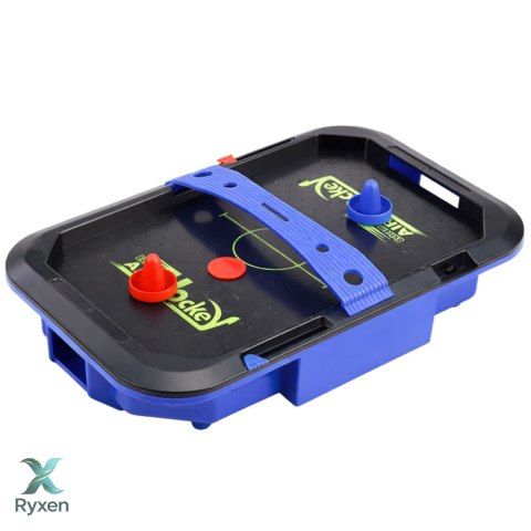 Stół Air Hockey Stołowy Gra Zręcznościowa Dla Dzieci Krążki 43x26 cm LEAN TOYS