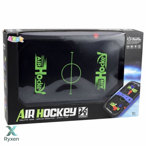 Stół Air Hockey Stołowy Gra Zręcznościowa Dla Dzieci Krążki 43x26 cm LEAN TOYS