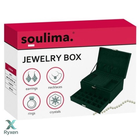Szkatułka/ kuferek na biżuterie Soulima 21954 SOULIMA