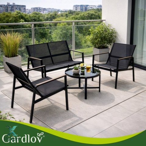 Zestaw mebli balkonowych - 4el. Gardlov GARDLOV