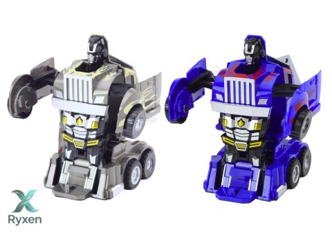 Auto-Robot Ciężarówka 2w1 Robot 2 Kolory LEAN TOYS