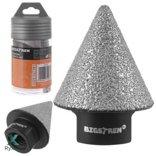 Frez stożkowy diamentowy 35mm Bigstren 27081 BIGSTREN