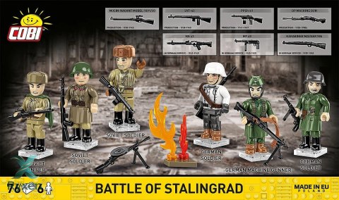 Klocki bitwa o stalingrad 76 klocków COBI KLOCKI