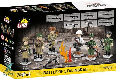 Klocki bitwa o stalingrad 76 klocków COBI KLOCKI