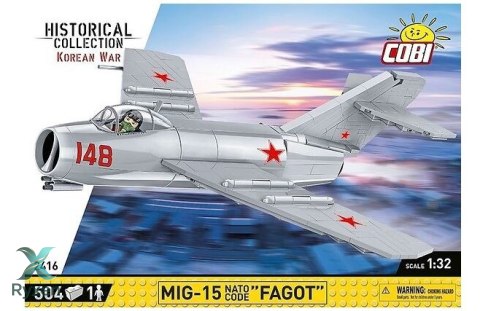 Klocki mig-15 fagot COBI KLOCKI
