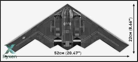 Klocki northrop b-2 spirit 1109 klocków COBI KLOCKI