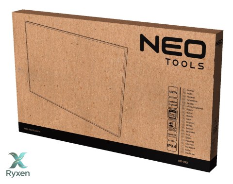 Panel grzewczy na podczerwień 450W NEO TOOLS